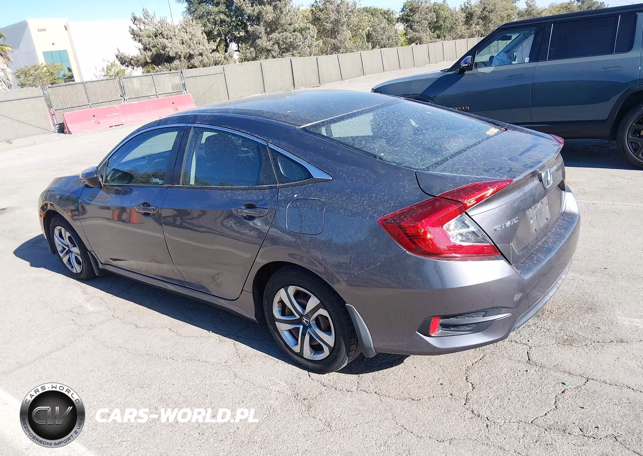 2018 Honda Civic Lx VIN:2HGFC2F55JH598486 - 3