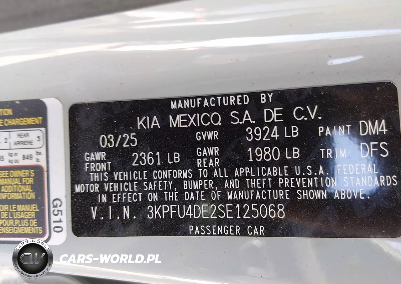 2025 Kia K4 Ex VIN:3KPFU4DE2SE125068 - 9