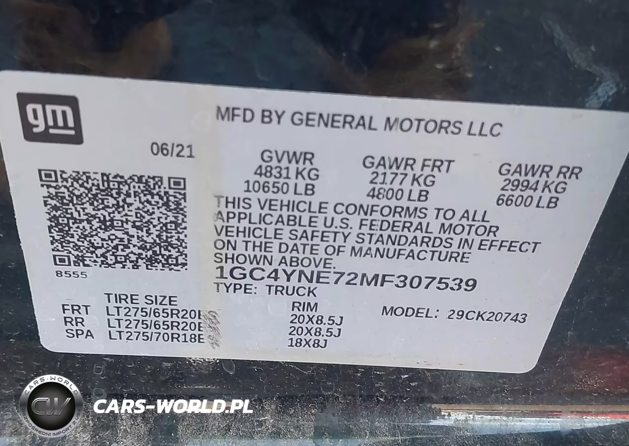 2021 Chevrolet Silverado 2500Hd 4Wd Standard Bed Lt VIN:1GC4YNE72MF307539 - 8