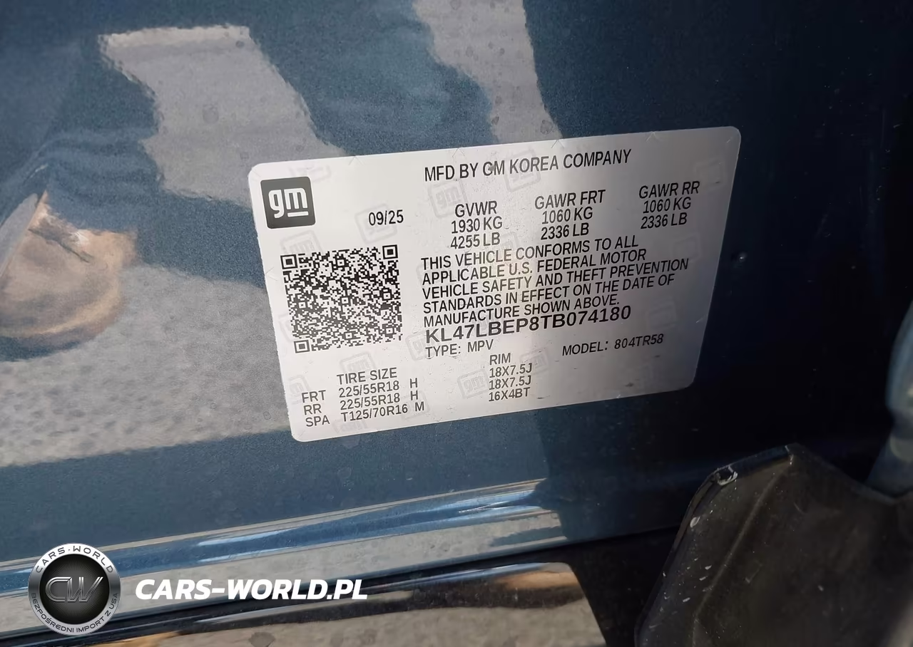 2026 Buick Envista Sport Touring Fwd VIN:KL47LBEP8TB074180 - 9