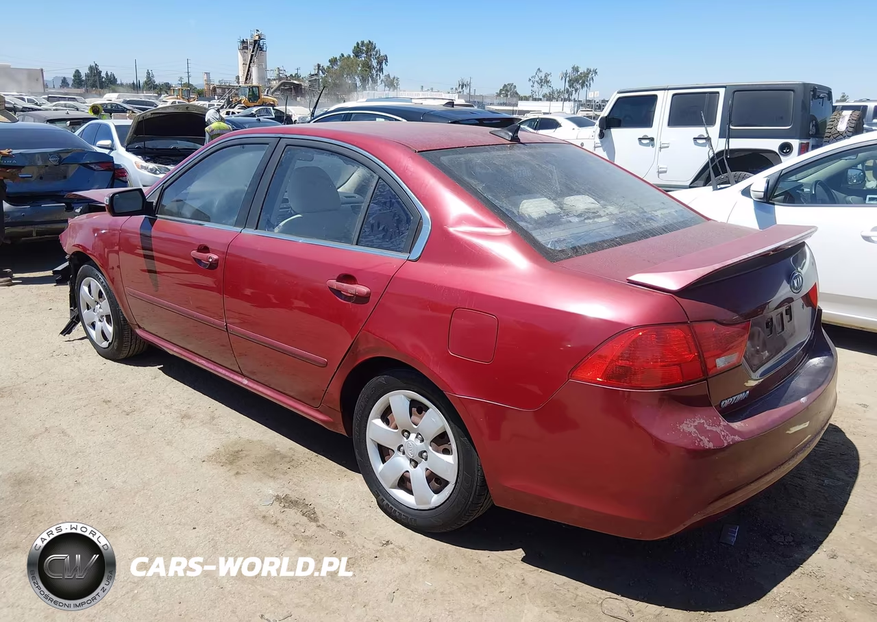 2009 Kia Optima Lx VIN:KNAGE228895321747 - 3