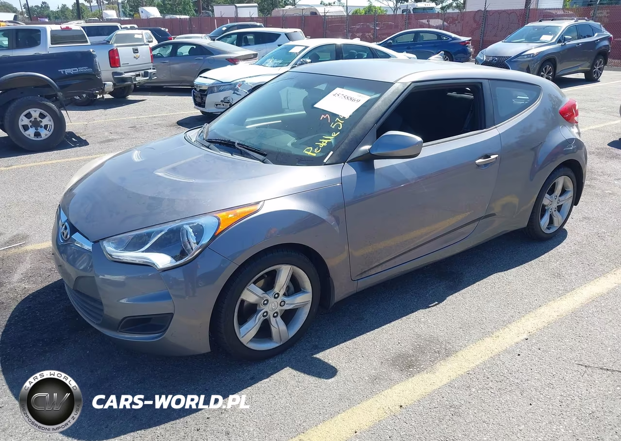 2012 Hyundai Veloster Base W-Black VIN:KMHTC6AD0CU055758 - 2