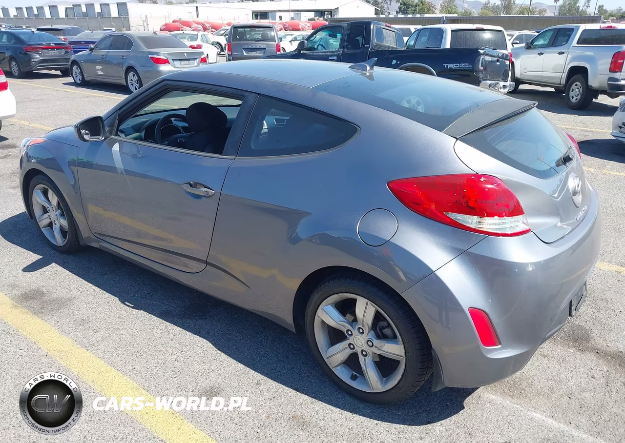 2012 Hyundai Veloster Base W-Black VIN:KMHTC6AD0CU055758 - 3