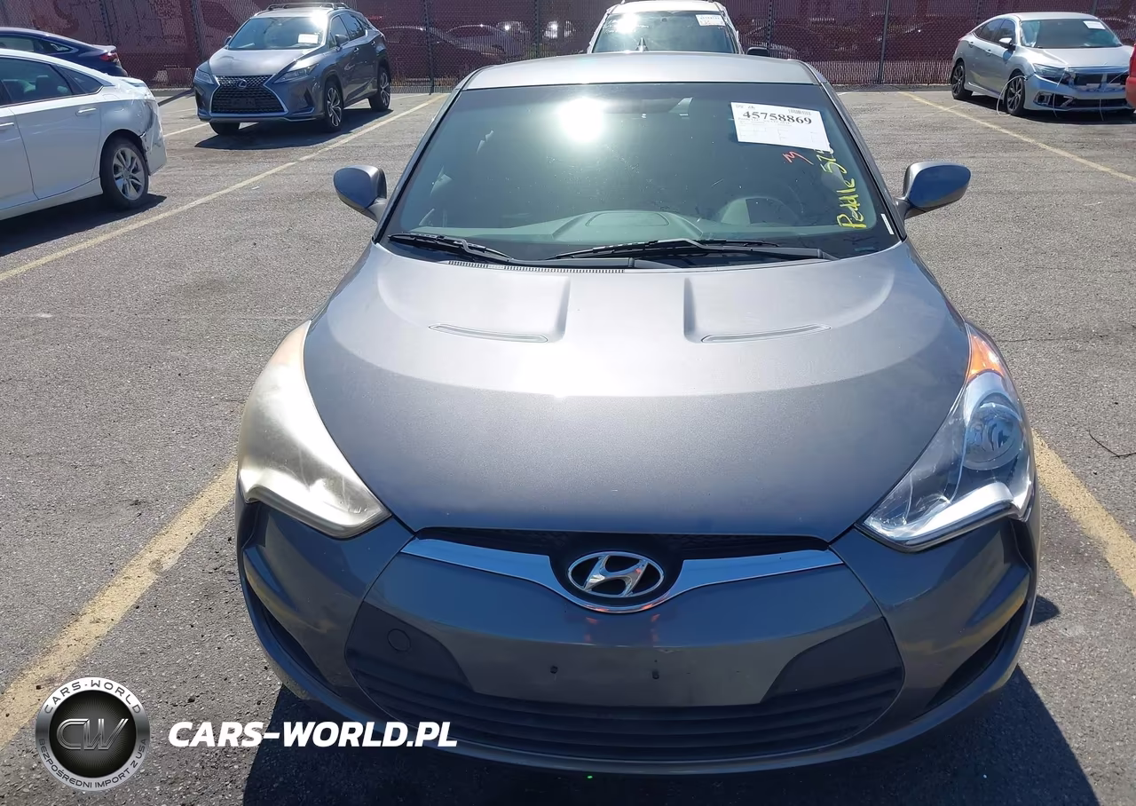 2012 Hyundai Veloster Base W-Black VIN:KMHTC6AD0CU055758 - 6