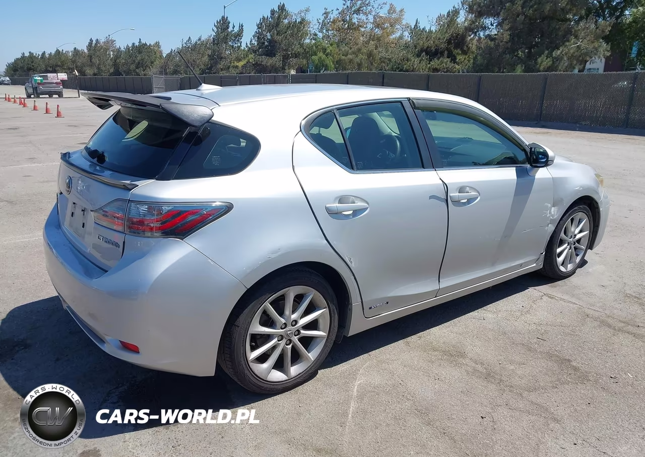 2012 Lexus Ct 200H Premium VIN:JTHKD5BH2C2098744 - 4