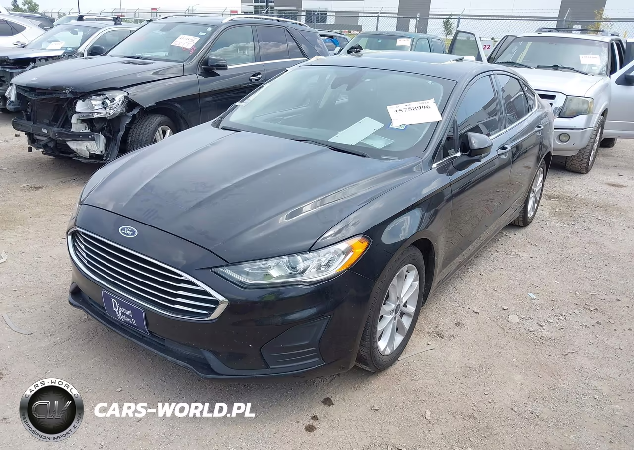 2020 Ford Fusion Se VIN:3FA6P0HD7LR150145 - 2