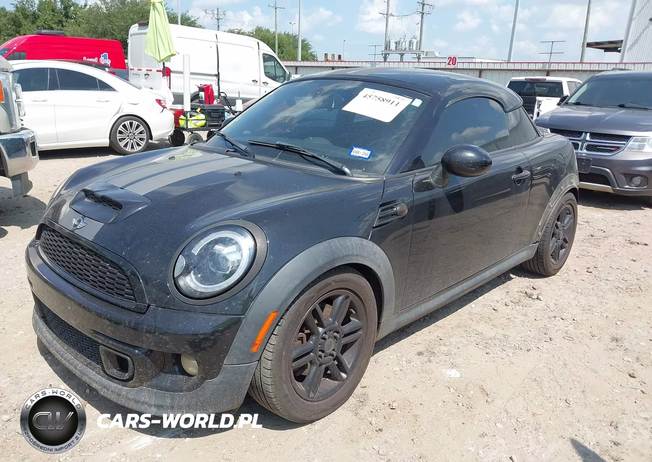 2013 Mini Coupe Cooper S VIN:WMWSX3C51DT408828 - 2