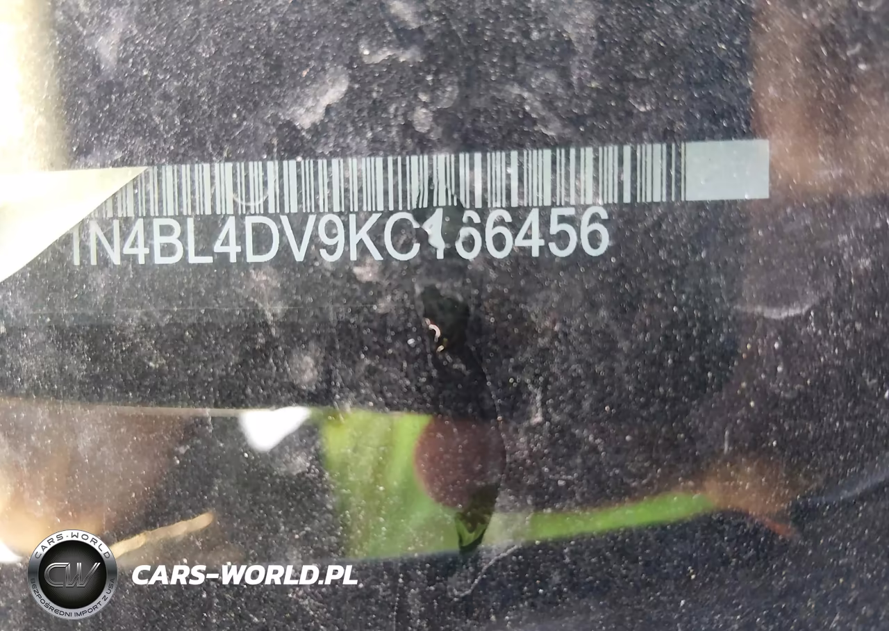 2019 Nissan Altima 2.5 Sv VIN:1N4BL4DV9KC166456 - 9