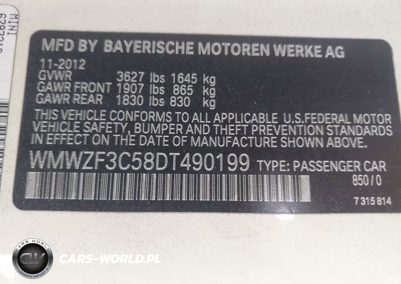 2013 Mini Clubman Cooper VIN:WMWZF3C58DT490199 - 9