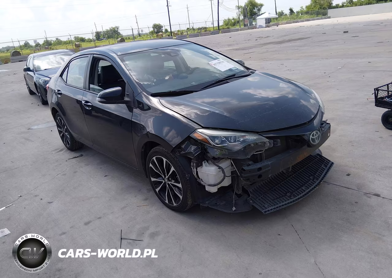 2018 Toyota Corolla Se VIN:5YFBURHE3JP774073 - 1