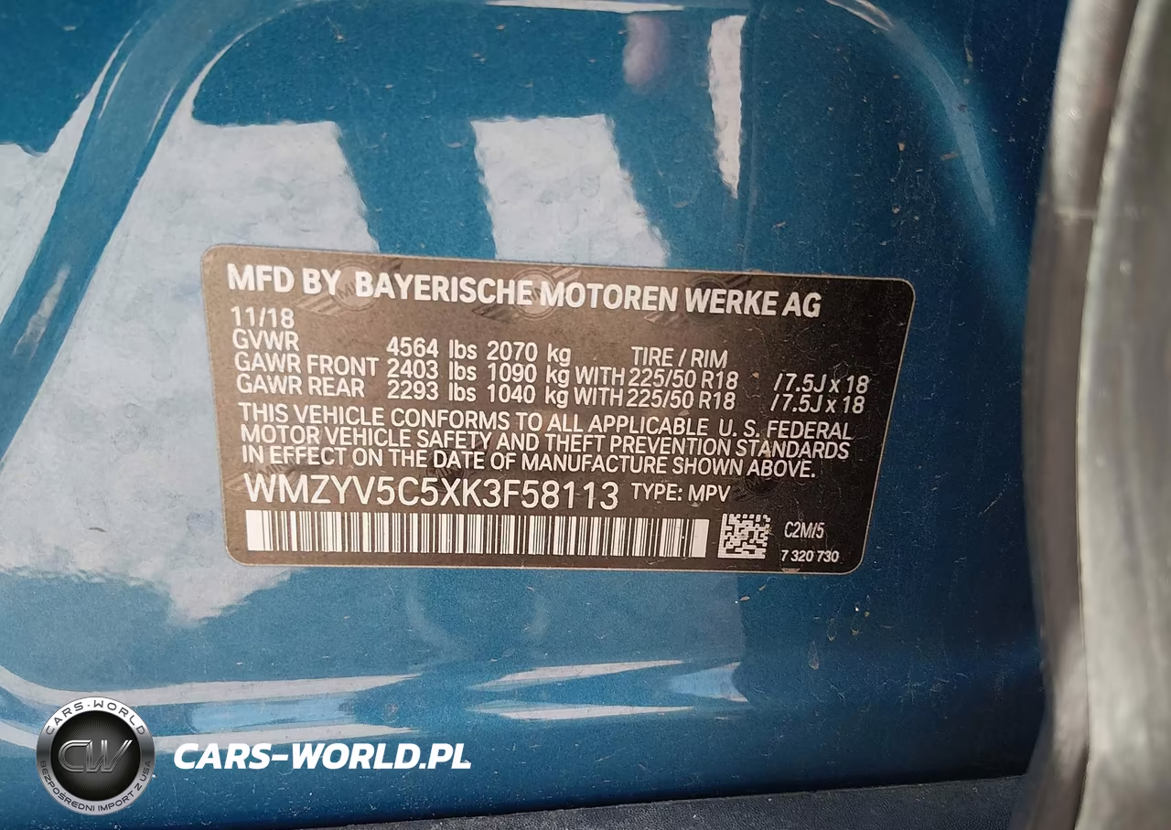 2019 Mini Countryman Cooper VIN:WMZYV5C5XK3F58113 - 9