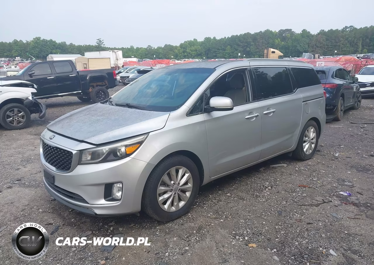 2015 Kia Sedona Ex VIN:KNDMC5C15F6021622 - 2