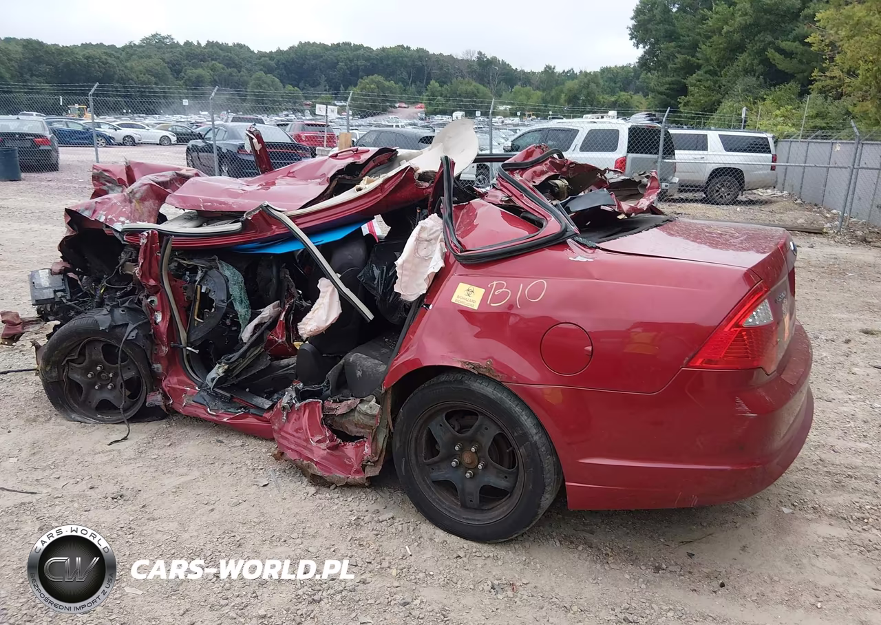 2010 Ford Fusion Se VIN:3FAHP0HA5AR258503 - 3