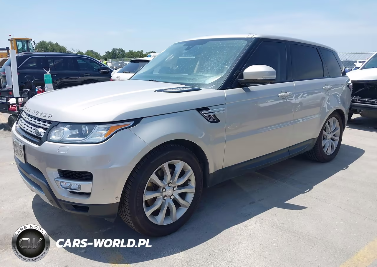 2015 Land Rover Range Rover Sport 3.0L V6 Supercharged Hse VIN:SALWR2VF0FA626264 - 2