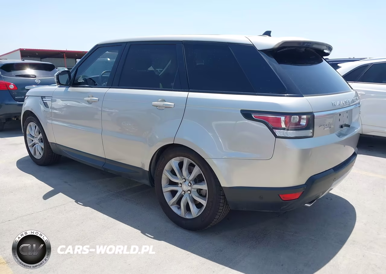 2015 Land Rover Range Rover Sport 3.0L V6 Supercharged Hse VIN:SALWR2VF0FA626264 - 3