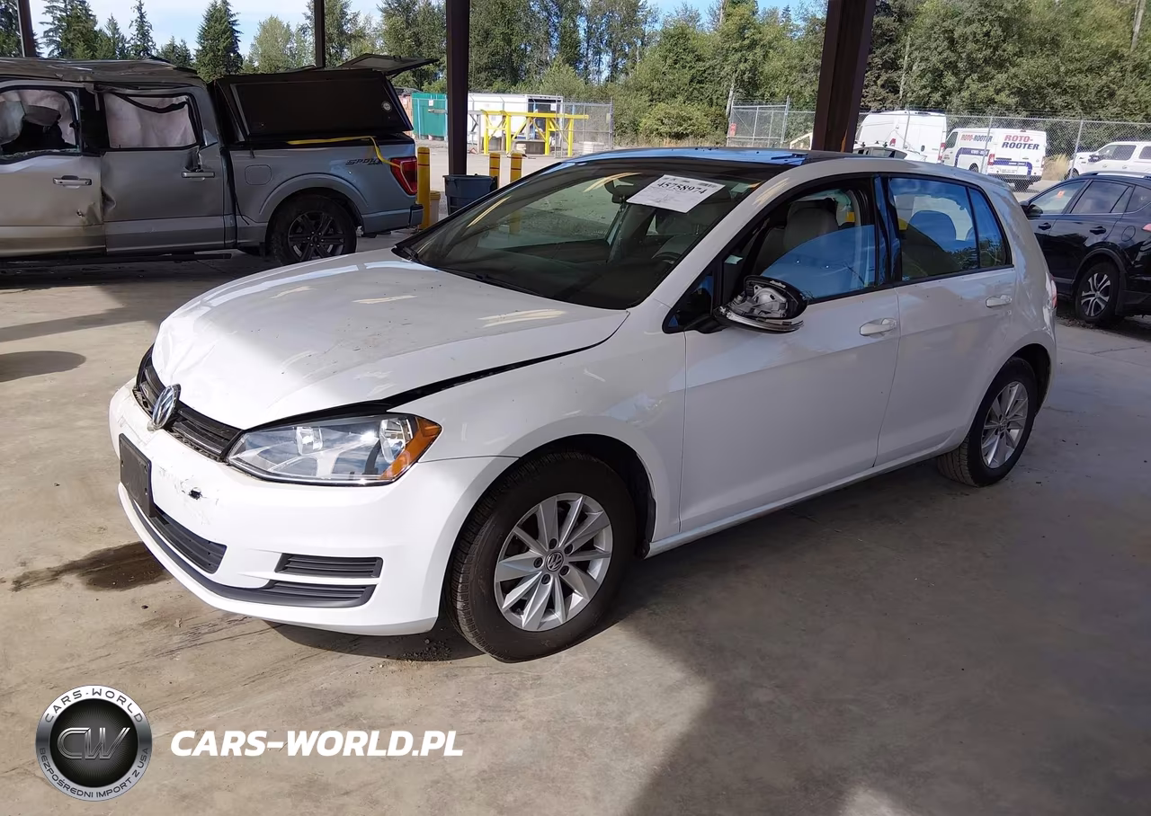 2015 Volkswagen Golf Tsi S 4-Door VIN:3VW217AU8FM078156 - 2