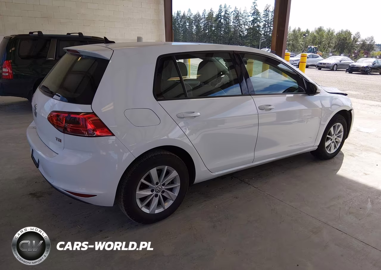 2015 Volkswagen Golf Tsi S 4-Door VIN:3VW217AU8FM078156 - 4