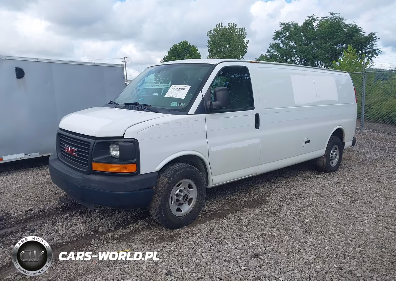 2014 GMC Savana 3500 Work Van VIN:1GTZ7UCG5E1169547 - 2