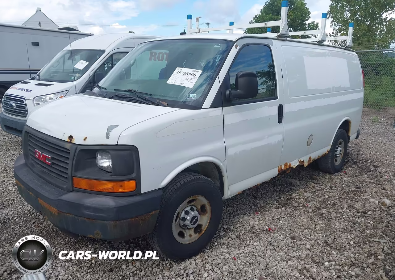 2008 GMC Savana Work Van VIN:1GTHG35KX81142825 - 2
