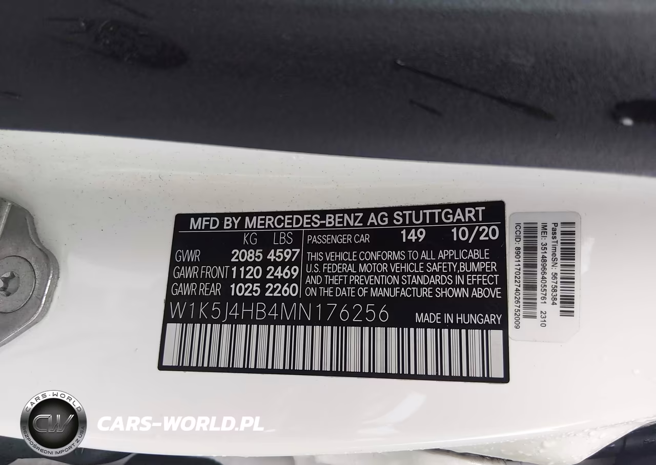 2021 Mercedes-Benz Cla 250 4Matic VIN:W1K5J4HB4MN176256 - 9