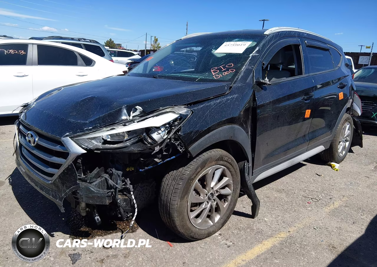 2017 Hyundai Tucson Se VIN:KM8J3CA45HU410954 - 2