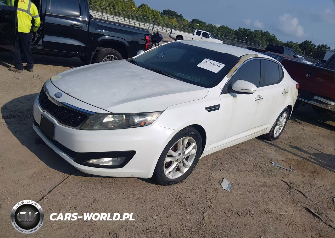 2013 Kia Optima Lx VIN:5XXGM4A74DG190542 - 2