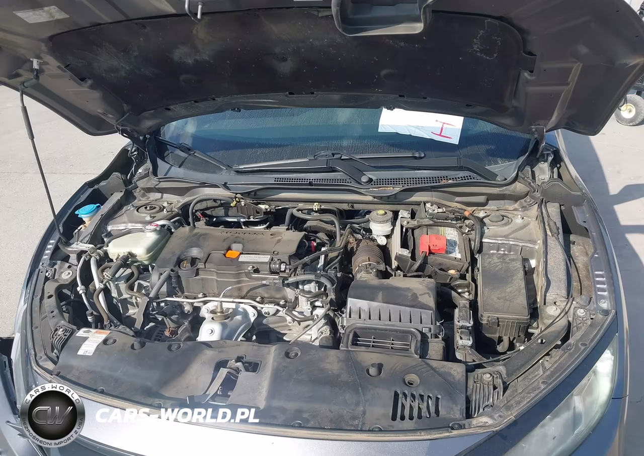 2019 Honda Civic Lx VIN:19XFC2F66KE025746 - 10