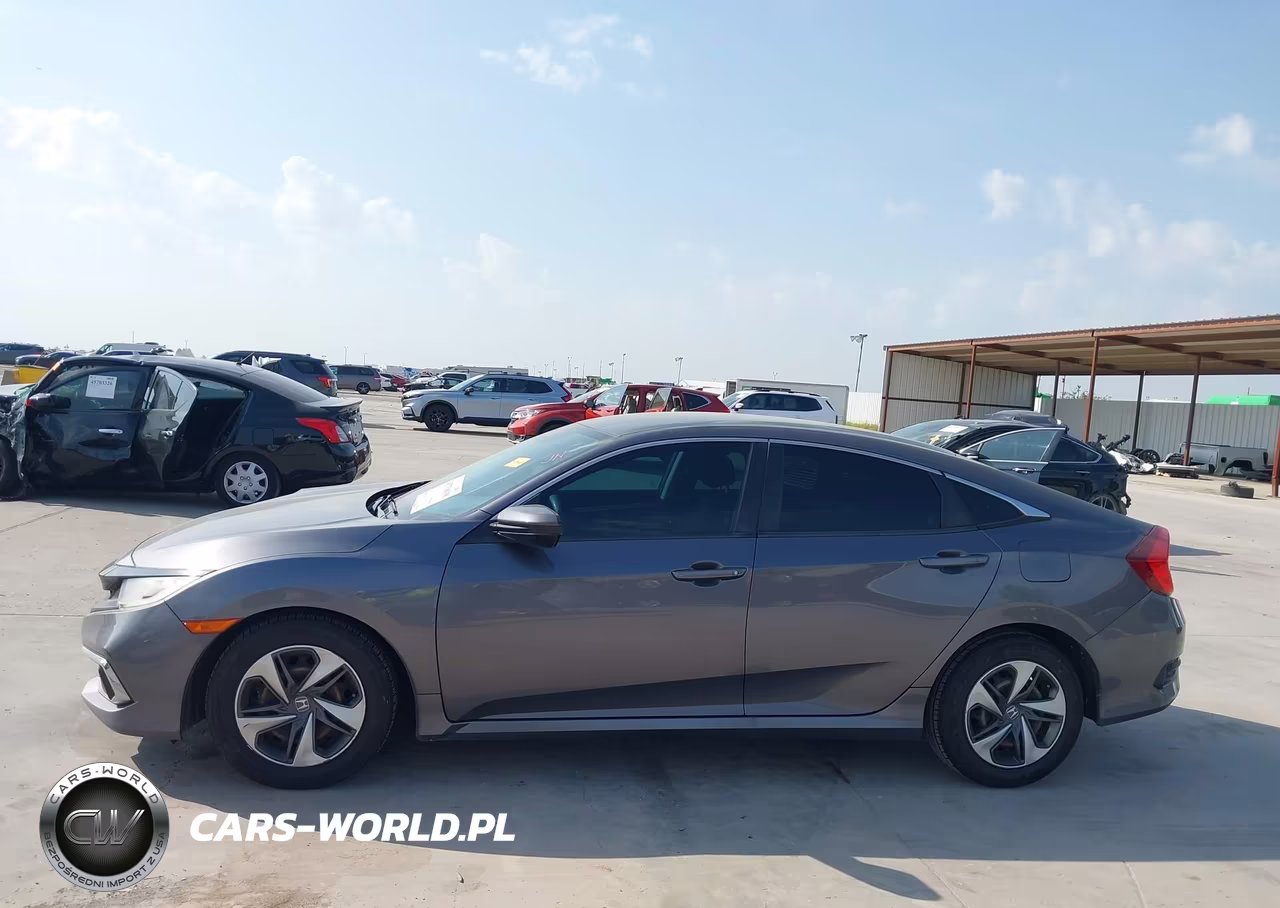 2019 Honda Civic Lx VIN:19XFC2F66KE025746 - 14