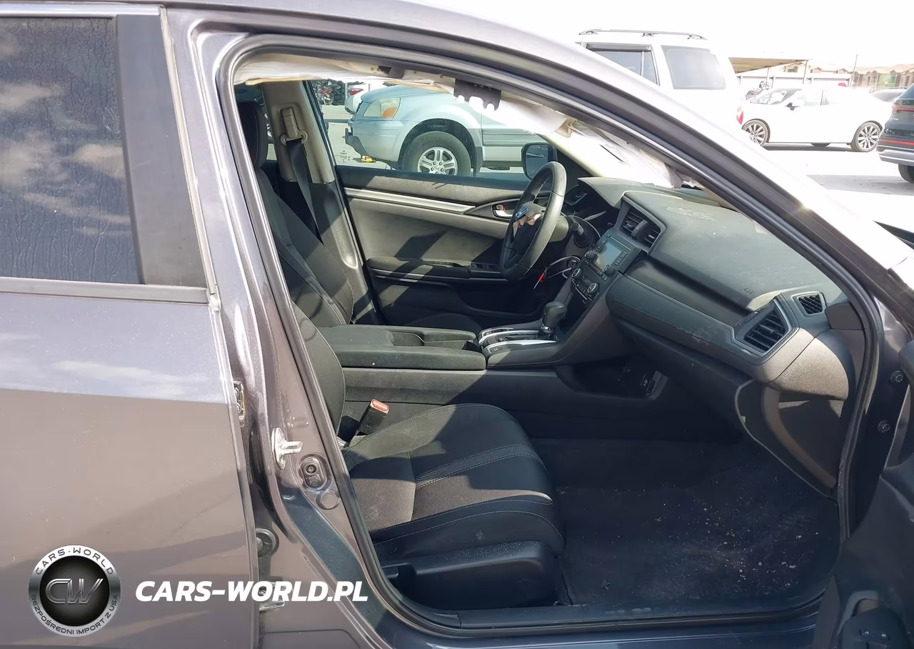 2019 Honda Civic Lx VIN:19XFC2F66KE025746 - 5