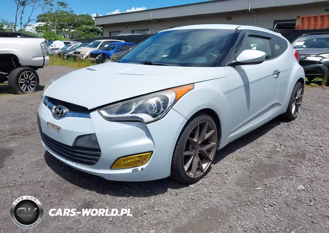 2013 Hyundai Veloster Tech VIN:KMHTC6AD4DU102761 - 2