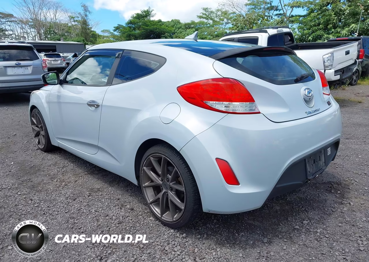 2013 Hyundai Veloster Tech VIN:KMHTC6AD4DU102761 - 3