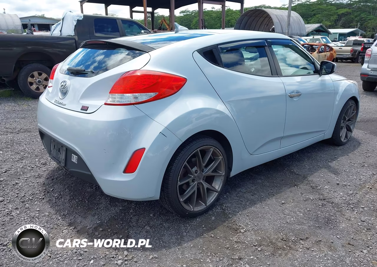 2013 Hyundai Veloster Tech VIN:KMHTC6AD4DU102761 - 4