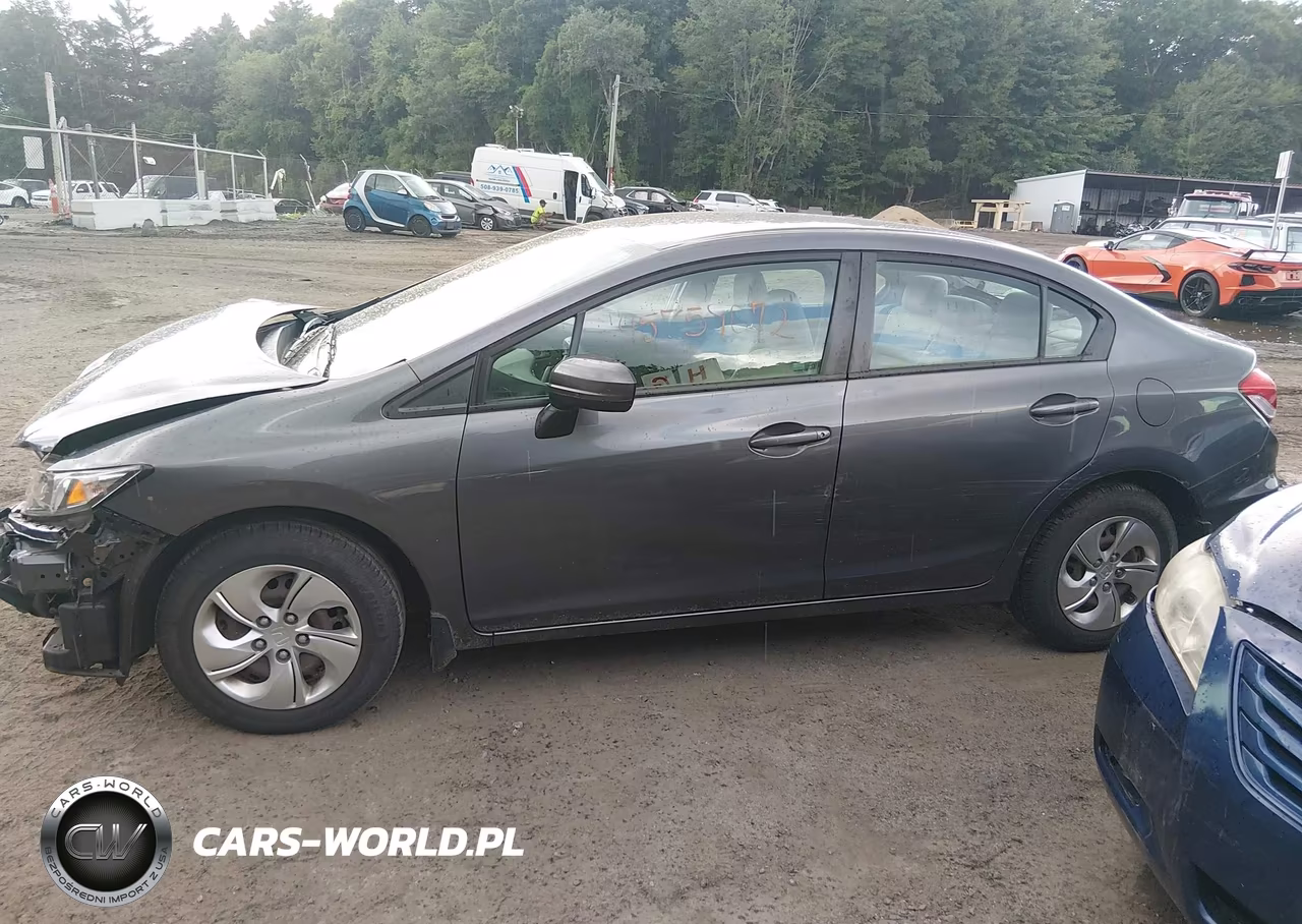 2014 Honda Civic Lx VIN:19XFB2E54EE049303 - 15