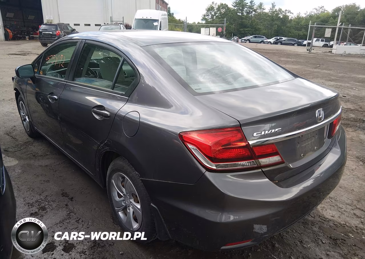 2014 Honda Civic Lx VIN:19XFB2E54EE049303 - 3
