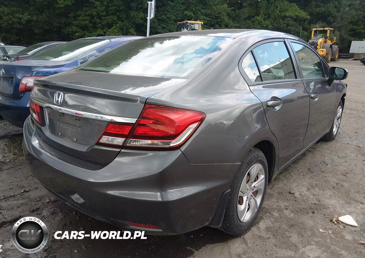 2014 Honda Civic Lx VIN:19XFB2E54EE049303 - 4