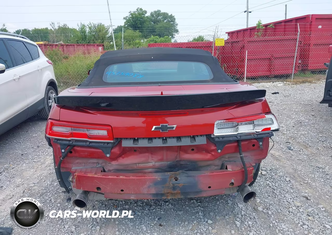 2015 Chevrolet Camaro 2Lt VIN:2G1FF3D3XF9282914 - 16
