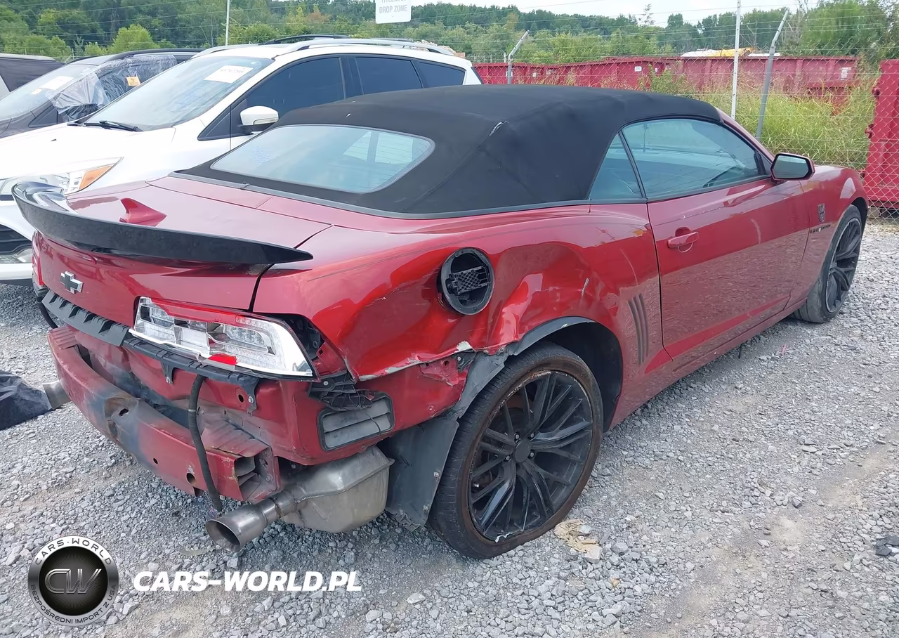 2015 Chevrolet Camaro 2Lt VIN:2G1FF3D3XF9282914 - 4
