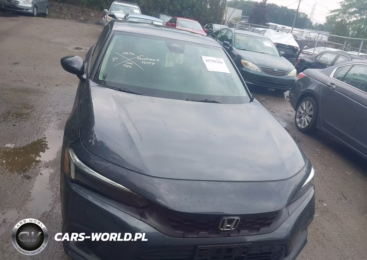 2022 Honda Civic Ex-L VIN:19XFL1H79NE010758 - 12