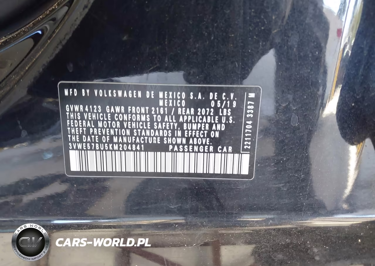 2019 Volkswagen Jetta 1.4T Sel VIN:3VWE57BU5KM204841 - 9