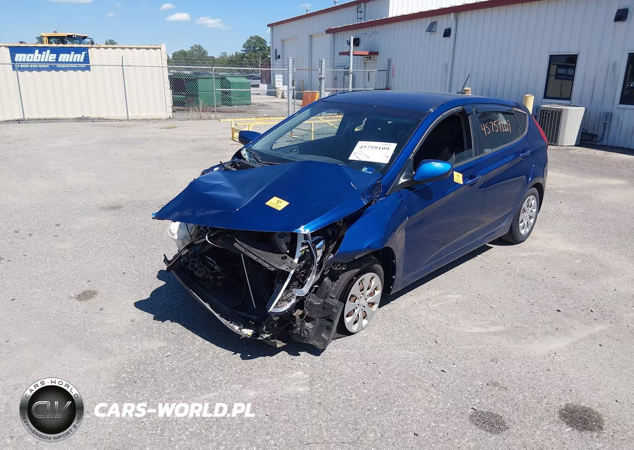 2015 Hyundai Accent Gs VIN:KMHCT5AE8FU210788 - 2