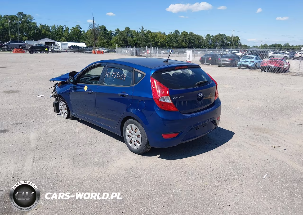2015 Hyundai Accent Gs VIN:KMHCT5AE8FU210788 - 3