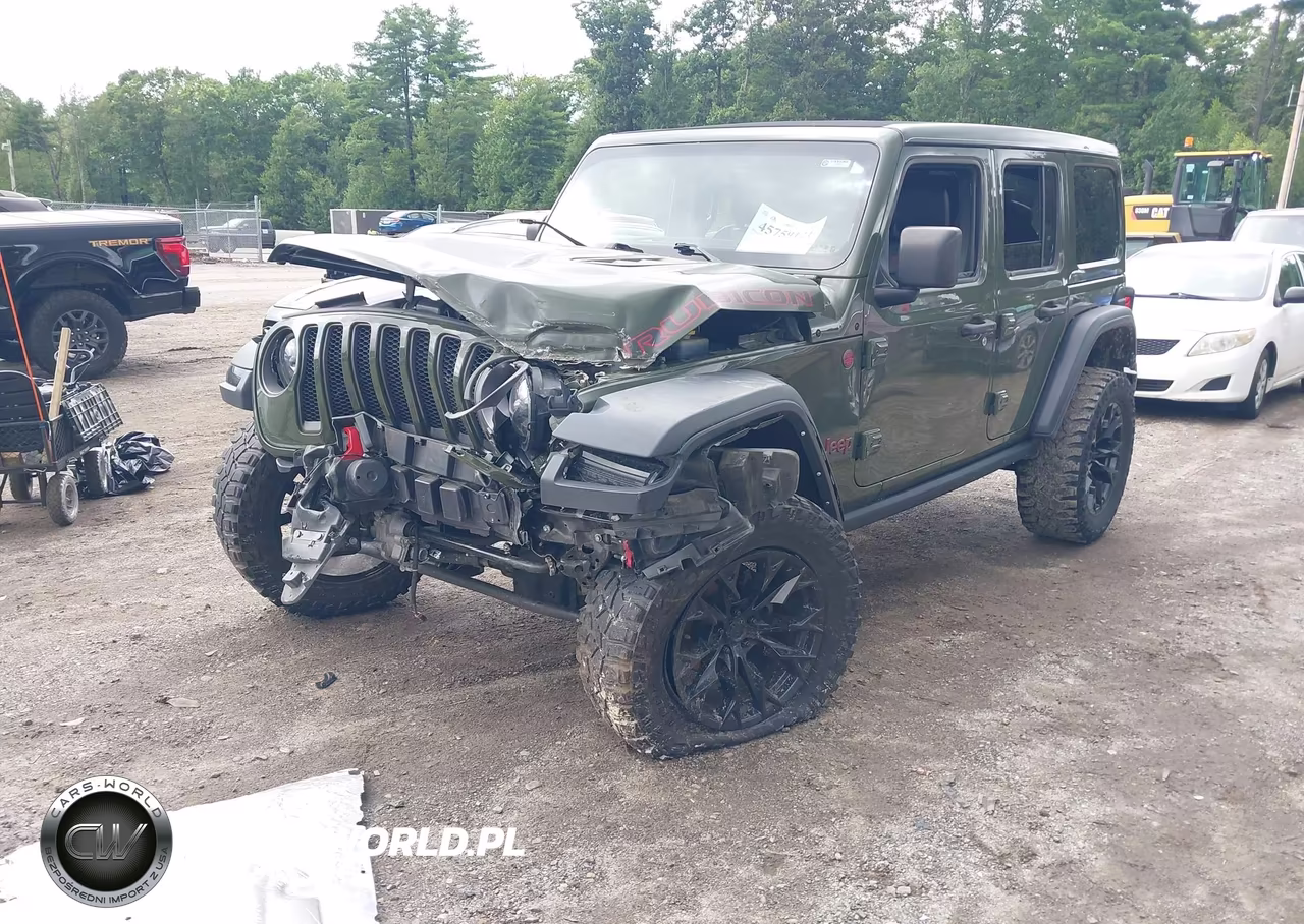 2021 Jeep Wrangler Unlimited Rubicon 4X4 VIN:1C4HJXFG0MW843681 - 2