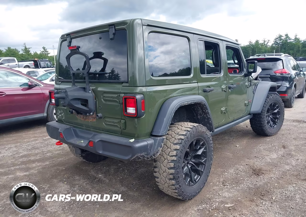 2021 Jeep Wrangler Unlimited Rubicon 4X4 VIN:1C4HJXFG0MW843681 - 4