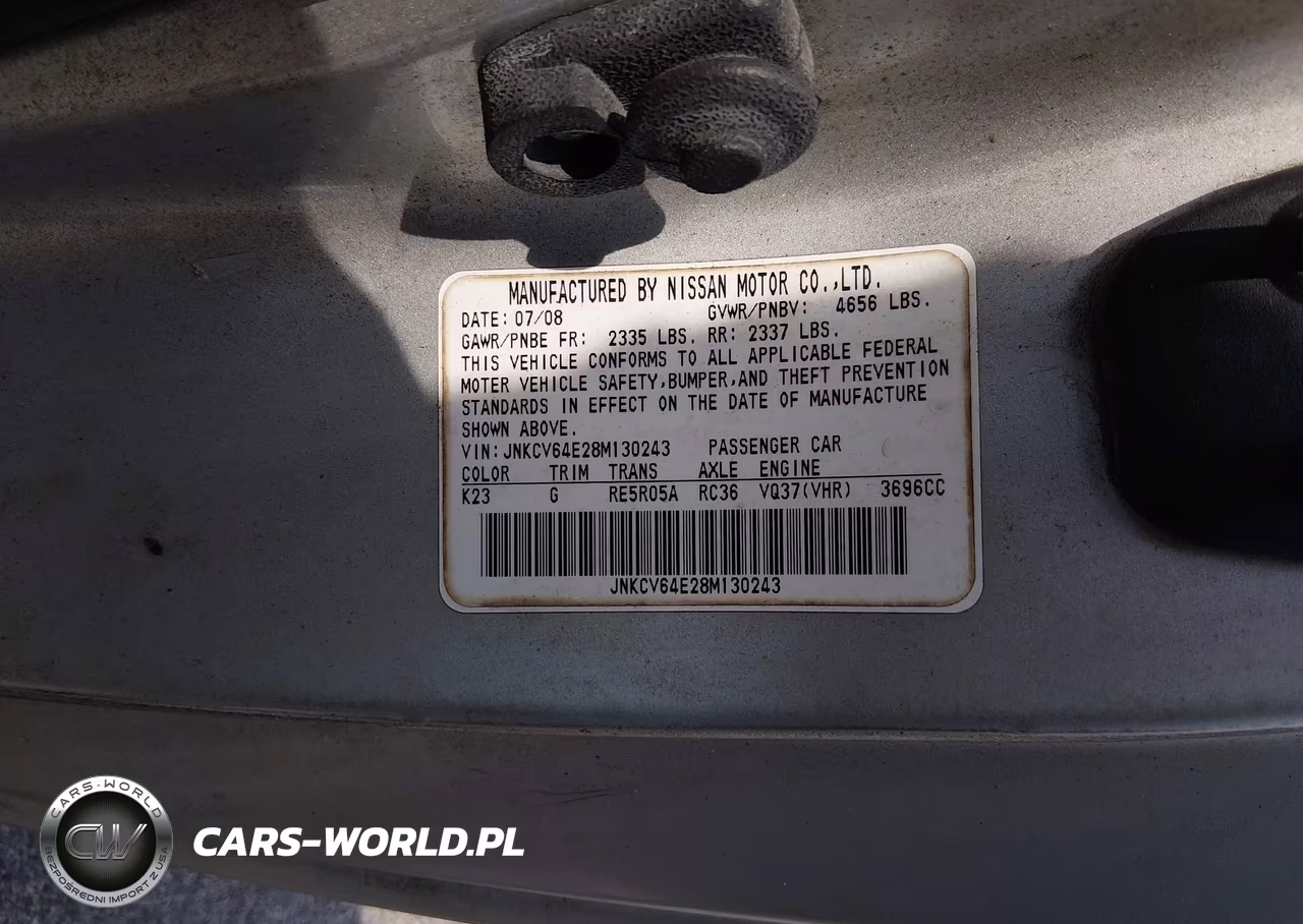 2008 Infiniti G37 Journey VIN:JNKCV64E28M130243 - 9