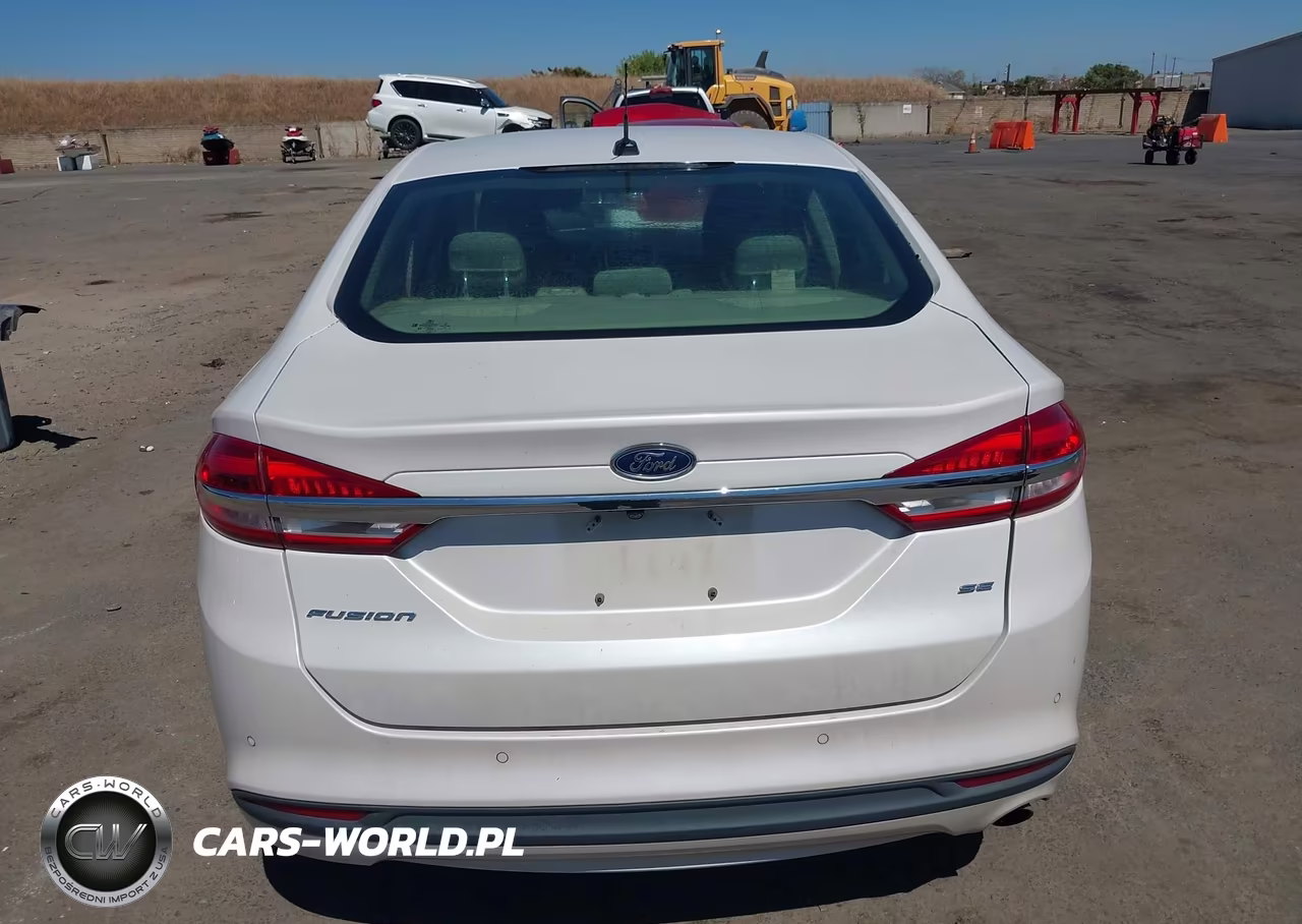 2017 Ford Fusion Se VIN:3FA6P0H70HR142356 - 16