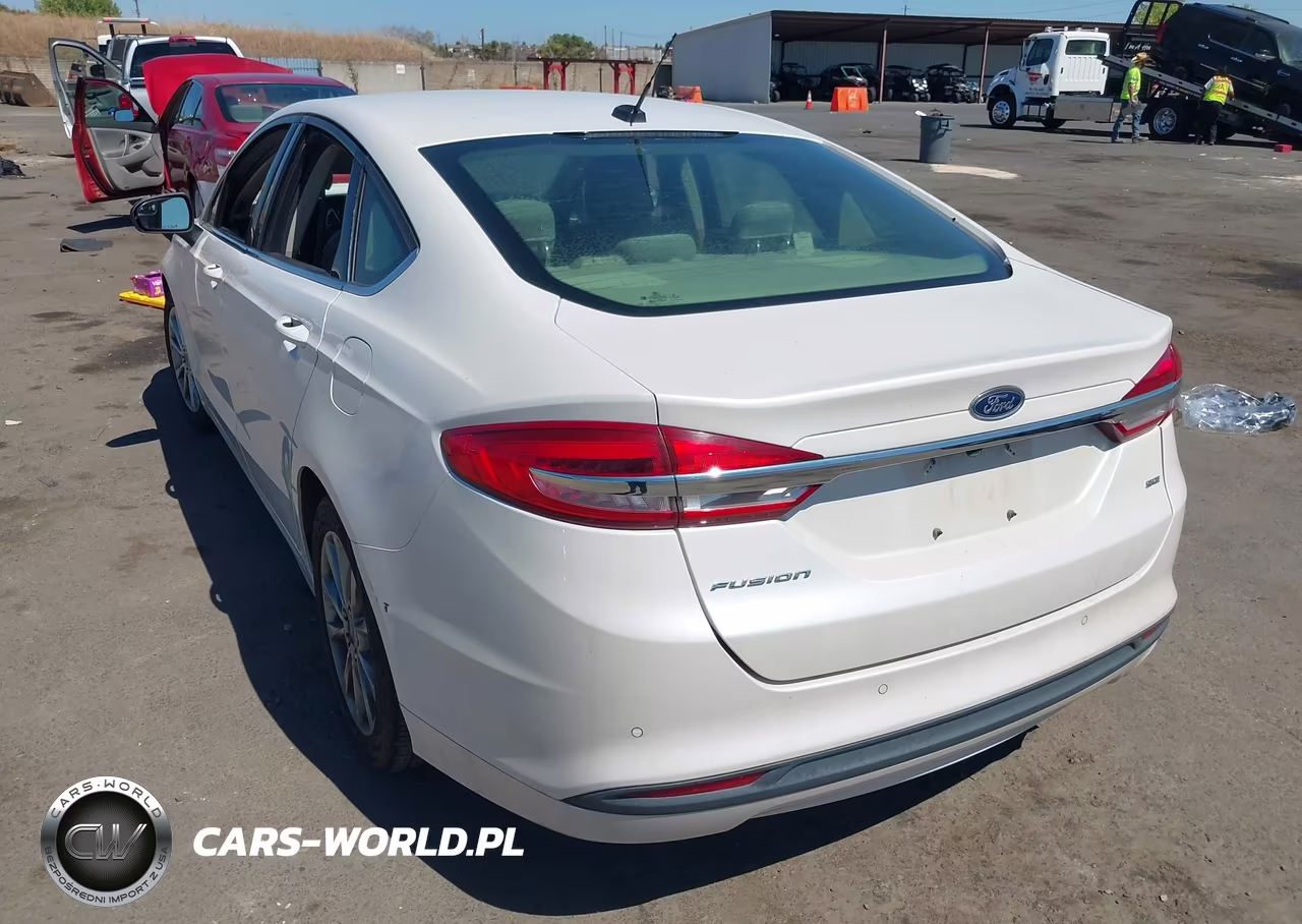 2017 Ford Fusion Se VIN:3FA6P0H70HR142356 - 3