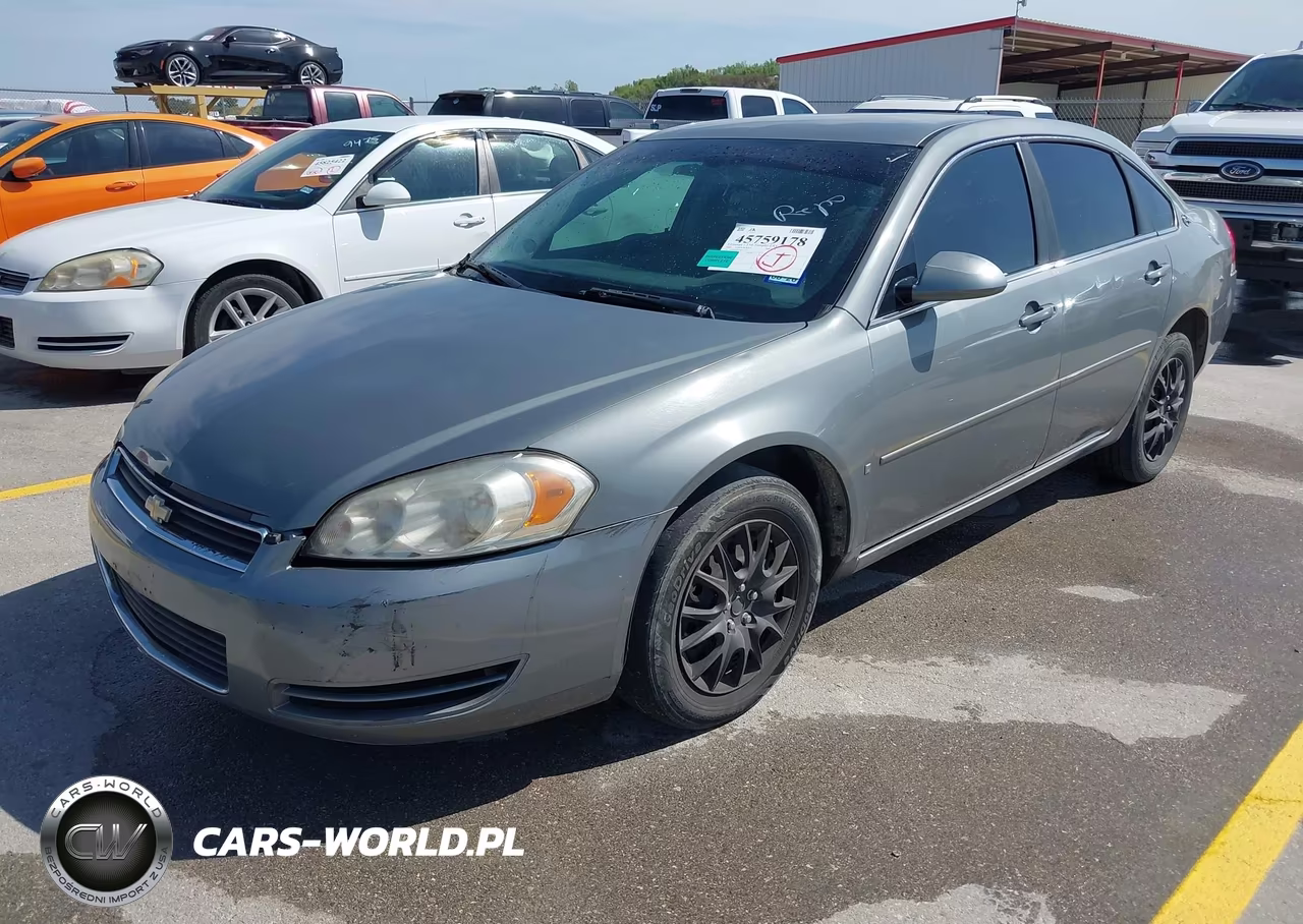 2008 Chevrolet Impala Ls VIN:2G1WB58NX89127723 - 2