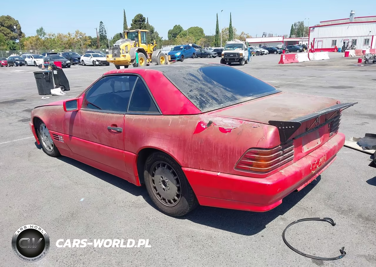 1991 Mercedes-Benz 500 Sl VIN:WDBFA66E7MF030482 - 3