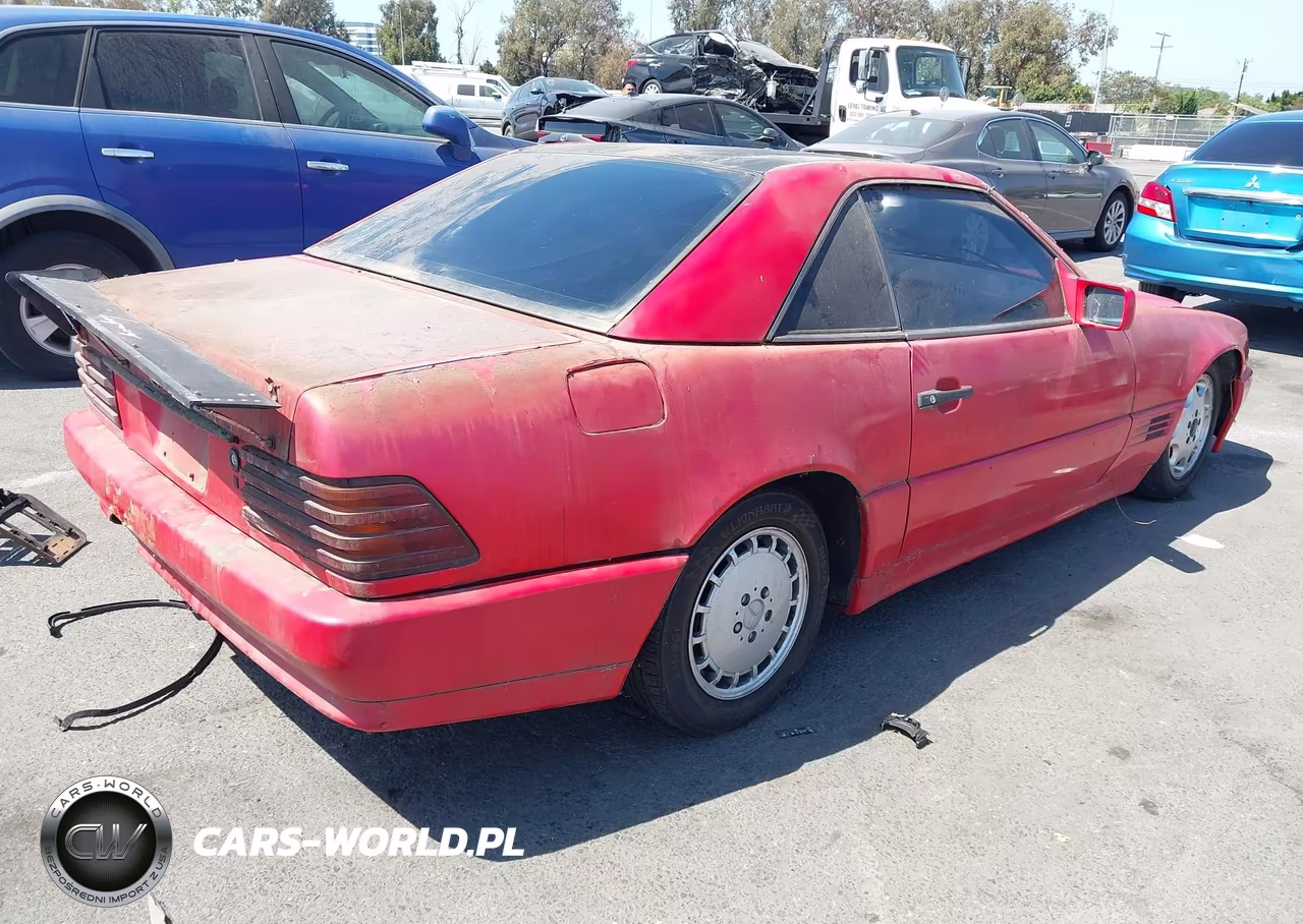 1991 Mercedes-Benz 500 Sl VIN:WDBFA66E7MF030482 - 4