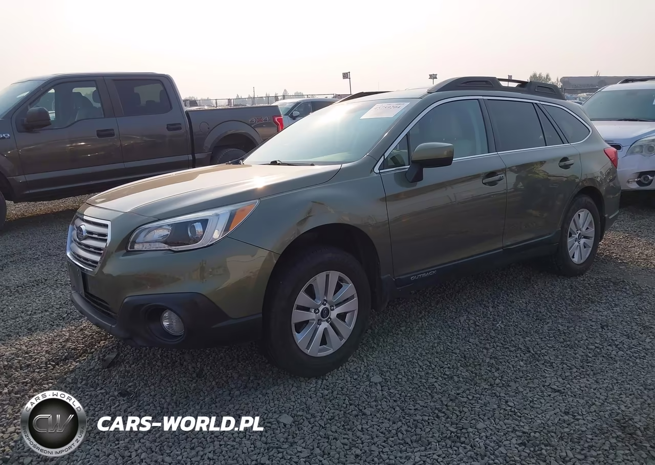 2015 Subaru Outback 2.5I Premium VIN:4S4BSACC5F3338284 - 2